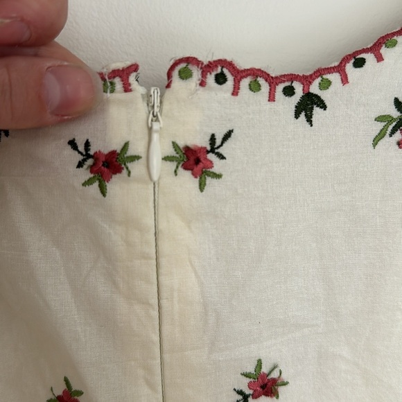 NWT Boden Embroidered Tiered Midi Dress - Picture 9 of 12